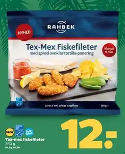 Netto Tex-mex fiskefileter, DKK 12 tilbud