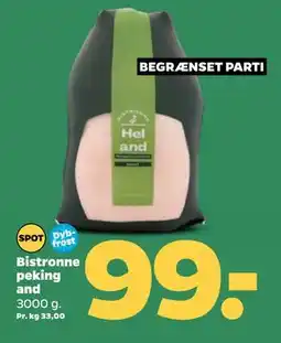 Netto Bistronne peking and, DKK 99 tilbud