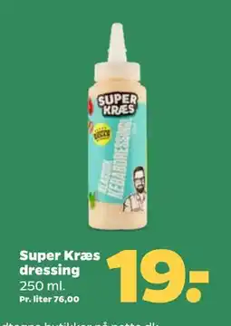 Netto Super Kræs dressing, DKK 19 tilbud