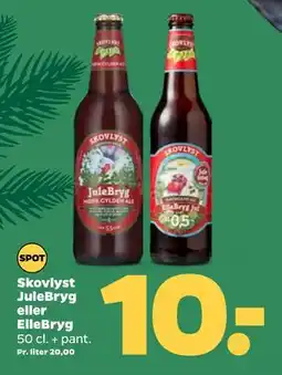 Netto Skovlyst JuleBryg eller ElleBryg, DKK 10 tilbud
