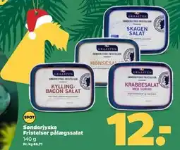 Netto Sønderjyske Fristelser pålægssalat, DKK 12 tilbud