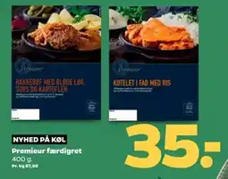 Netto Premieur færdigret, DKK 35 tilbud