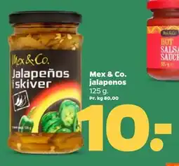 Netto Mex & Co. jalapenos, DKK 10 tilbud