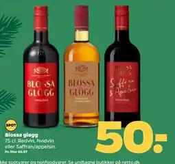 Netto Blossa gløgg, DKK 50 tilbud