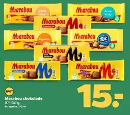 Netto Marabou chokolade, DKK 15 tilbud