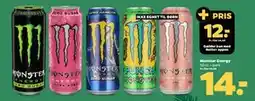 Netto Monster Energy, DKK 14, App-pris tilbud