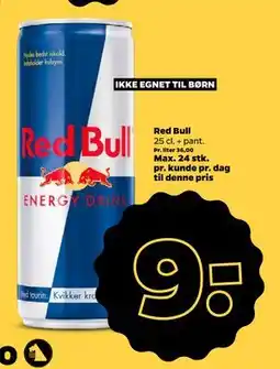 Netto Red Bull, DKK 9 tilbud