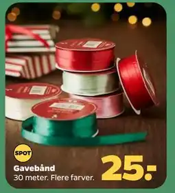 Netto Gavebånd, DKK 25 tilbud