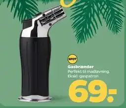 Netto Gasbrænder, DKK 69 tilbud