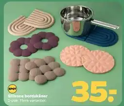 Netto Silikone bordskåner, DKK 35 tilbud