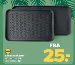 Netto Skobakke i plast tilbud
