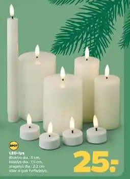 Netto LED-lys, DKK 25 tilbud