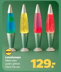 Netto Lavalampe, DKK 129 tilbud