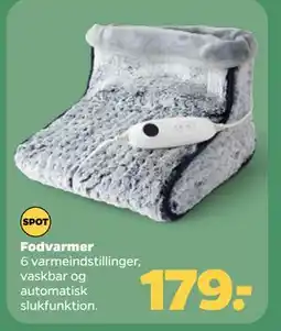 Netto Fodvarmer, DKK 179 tilbud