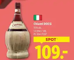 Lidl Chianti DOCG, DKK 109 tilbud