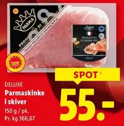 Lidl Parmaskinke i skiver, DKK 55 tilbud