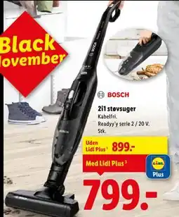 Lidl 2i1 støvsuger, DKK 899, App-pris tilbud