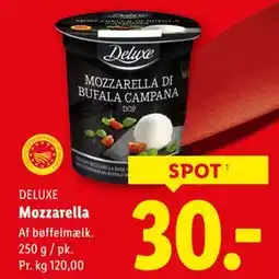 Lidl Mozzarella, DKK 30 tilbud