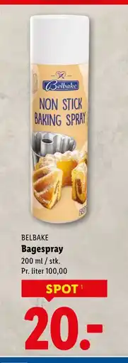 Lidl Bagespray, DKK 20 tilbud