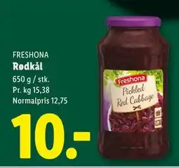 Lidl Rødkål, DKK 10 tilbud