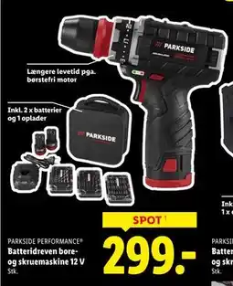 Lidl Batteridreven bore- og skruemaskine 12 V, DKK 299 tilbud