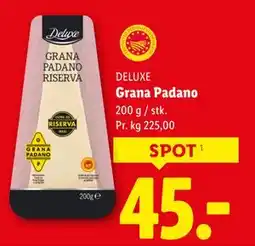 Lidl Grana Padano, DKK 45 tilbud