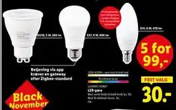 Lidl LED-pære, DKK 30 tilbud