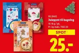 Lidl Julepynt til bagning, DKK 25 tilbud