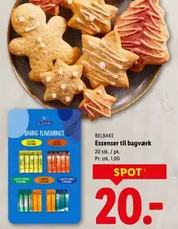 Lidl Essenser til bagværk, DKK 20 tilbud
