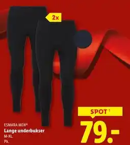 Lidl Lange underbukser, DKK 79 tilbud