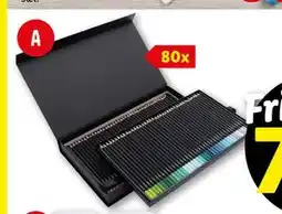 Lidl Æske med farveblyanter, DKK 79 tilbud