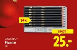 Lidl Blyanter, DKK 25 tilbud