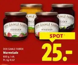 Lidl Marmelade, DKK 25 tilbud