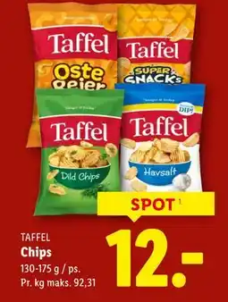 Lidl Chips, DKK 12 tilbud