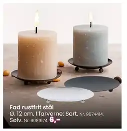 Hi five Fad rustfrit stål, DKK 6 tilbud