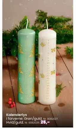 Hi five Kalenderlys, DKK 25 tilbud