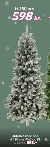 Hi five Juletræ med sne, DKK 598 tilbud