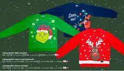 Hi five Julesweater herre med julemotiv, DKK 60 tilbud