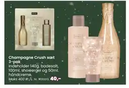 Hi five Champagne Crush sæt, DKK 40 tilbud