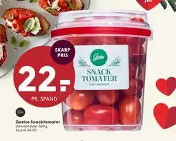 SPAR Gestus Snacktomater, DKK 22 tilbud