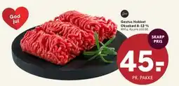 SPAR Gestus Hakket Oksekød 8-12 %, DKK 45 tilbud