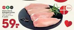 SPAR Gestus Dansk Kyllingebrystfilet, DKK 59 tilbud