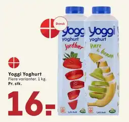 SPAR Yoggi Yoghurt, DKK 16 tilbud
