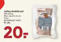 SPAR Julius Andebryst, DKK 20 tilbud