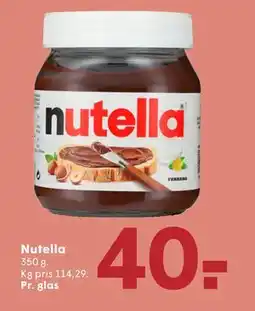 SPAR Nutella, DKK 40 tilbud