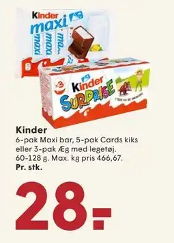 SPAR Kinder, DKK 28 tilbud