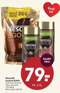 SPAR Nescafé Instant Kaffe, DKK 79 tilbud