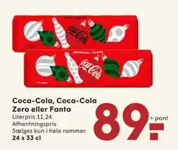 SPAR Coca-Cola, Coca-Cola Zero eller Fanta, DKK 89 tilbud