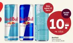 SPAR Red Bull, DKK 10 tilbud