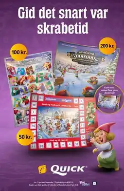 SPAR Gid det snart var skrabetid tilbud